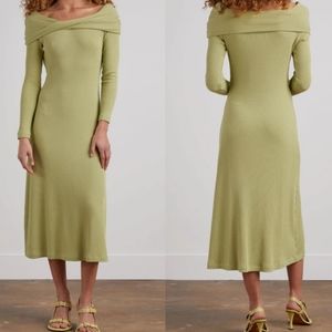 NWT Mara Hoffman Emery Dress Light Green